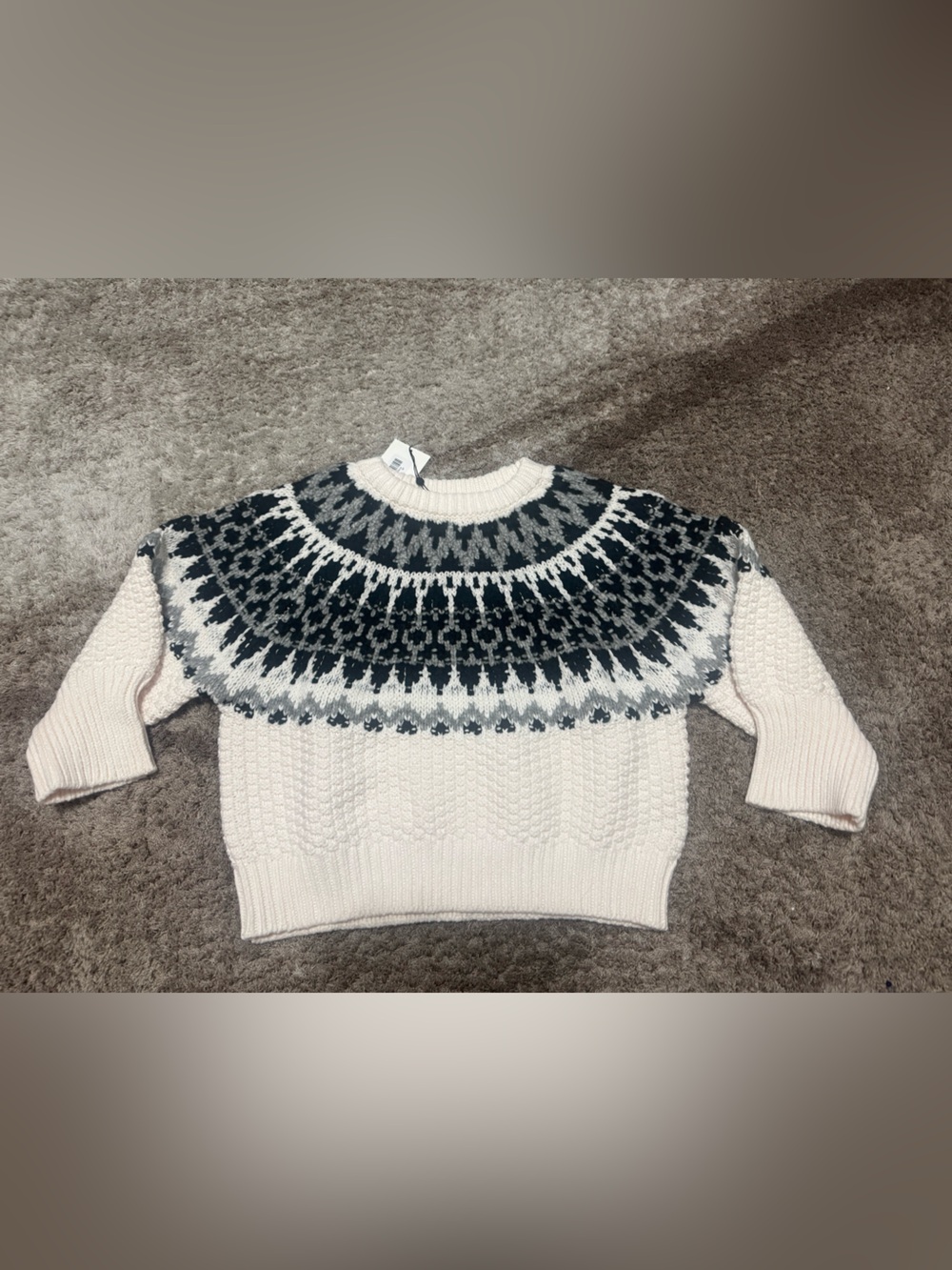 Short story women’s pettite knitted Crewneck